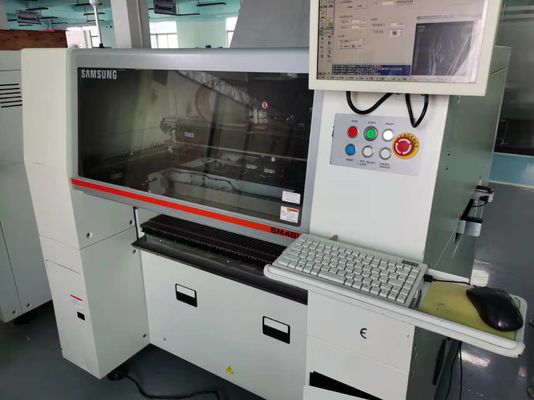 Hanwha Samsung PCB SMT Pick And Place Machine υψηλής ταχύτητας αυτόματη μεταχειρισμένη