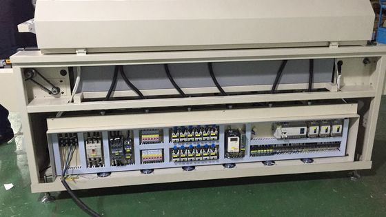 Αυτόματος μικρός SMT 4 ζώνη φούρνος επαναρρόφησης με έλεγχο PLC με οθόνη αφής