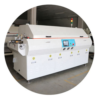 SMD επιφάνεια συγκόλλησης Mount Reflow Φούρνο μικρές 4 ζώνες 980mm σήραγγα θέρμανσης