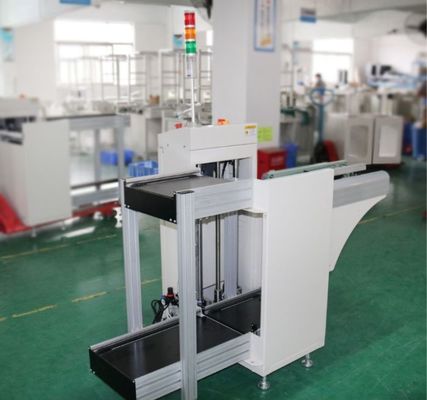 SMEMA PCB Loader 350x250mm Διπλή λωρίδα 12s Χρόνος κύκλου