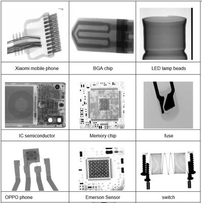 Τυπωμένα κυκλώματα PCB Μηχανή ακτίνων Χ Ηλεκτρονικά εξαρτήματα BGA ανιχνευτής ακτίνων Χ