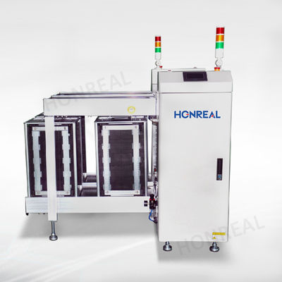 SMEMA PCB Loader 350x250mm Διπλή λωρίδα 12s Χρόνος κύκλου