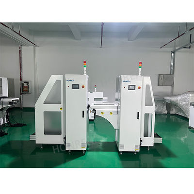 Συμπαγής φορτωτής/εκφορτωτής SMT PCB για πλακέτες 50x50 έως 350x250mm